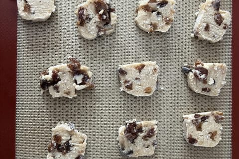 Cliquez pour zoomer ! Sablés aux raisins secs et au rhum Thermomix par cricridu10