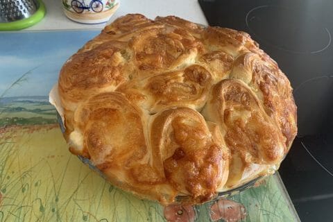 Cliquez pour zoomer ! Brioche salée jambon fromage Thermomix par cricridu10