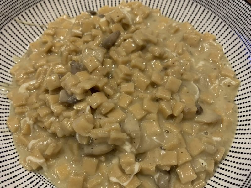 Cliquez pour zoomer ! Risotto de crozets et champignons Thermomix par cricridu10