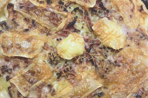 Cliquez pour zoomer ! Tarte aux pommes de terre et lardons Thermomix par cricridu10