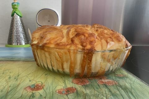 Cliquez pour zoomer ! Brioche salée jambon fromage Thermomix par cricridu10