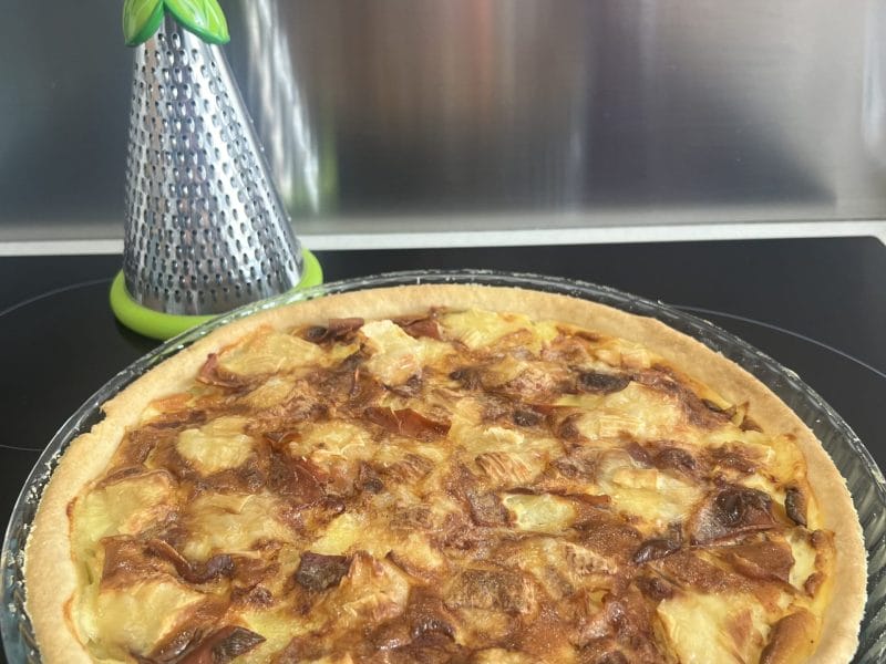 Cliquez pour zoomer ! Tarte gorgonzola et jambon de Parme Thermomix par cricridu10