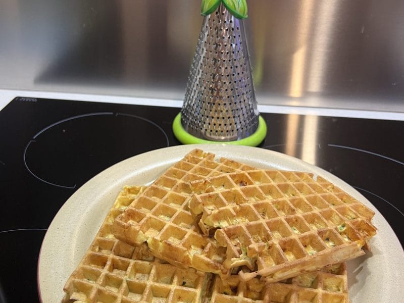 Cliquez pour zoomer ! Gaufres courgettes Thermomix par cricridu10