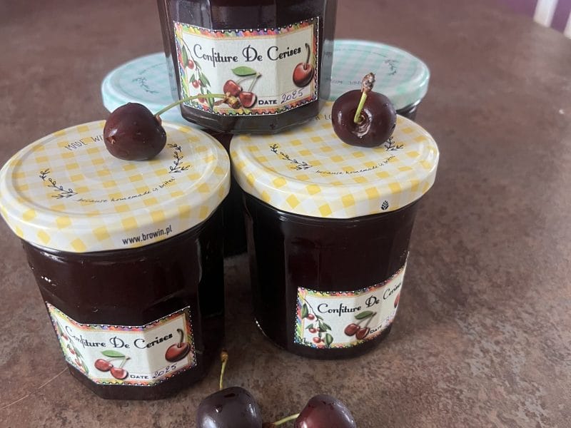 Cliquez pour zoomer ! Confiture de cerises Thermomix par cricridu10