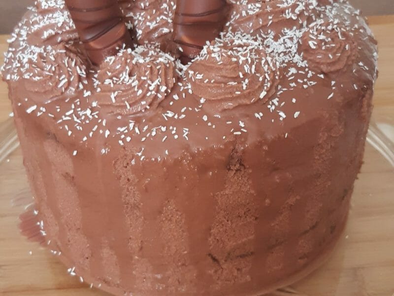 Cliquez pour zoomer ! Layer cake Kinder Bueno Thermomix par patouben77