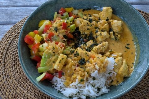 Cliquez pour zoomer ! Dinde massalé coco Thermomix par elenajalan