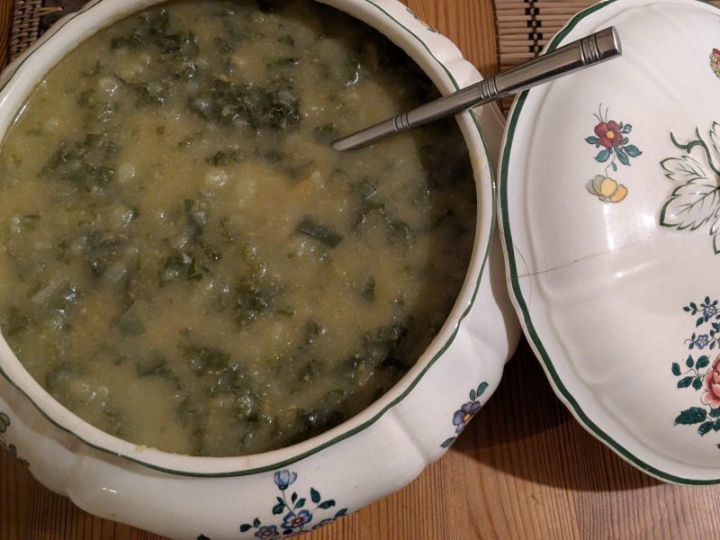 Cliquez pour zoomer ! Caldo verde au chou kale Thermomix par elenajalan