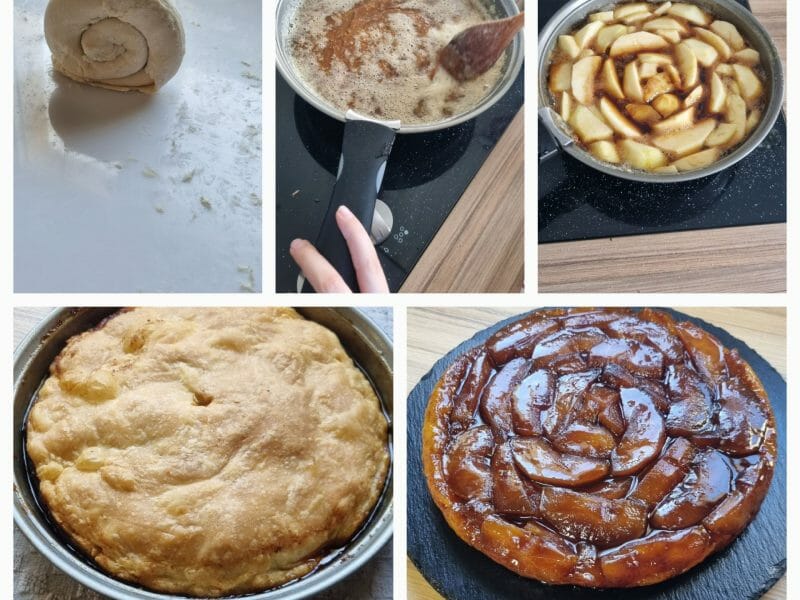 Cliquez pour zoomer ! Tarte tatin Thermomix par lili01500