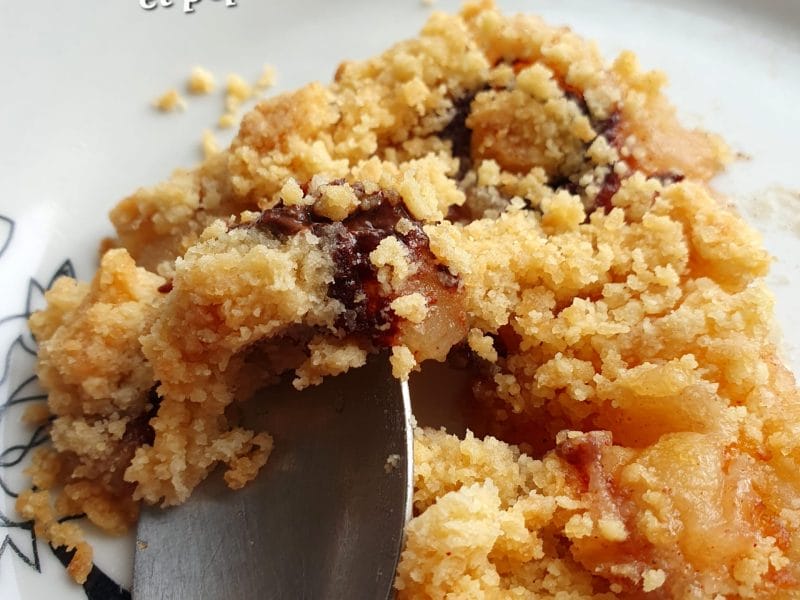 Cliquez pour zoomer ! Crumble aux Pommes Thermomix par morgane_cook