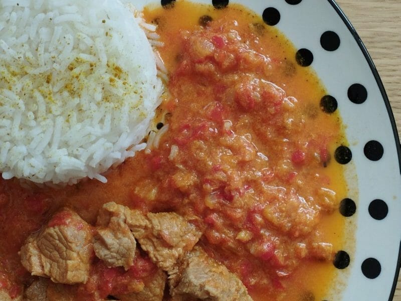 Cliquez pour zoomer ! Sauté de porc au curry Thermomix par vincent_hourcq