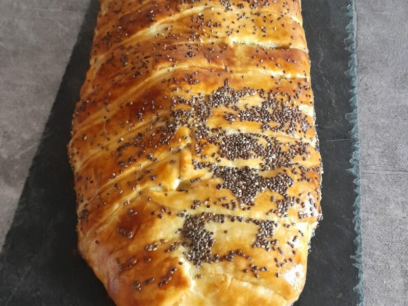 Cliquez pour zoomer ! Feuilleté saumon et poireaux Thermomix par Julie4986