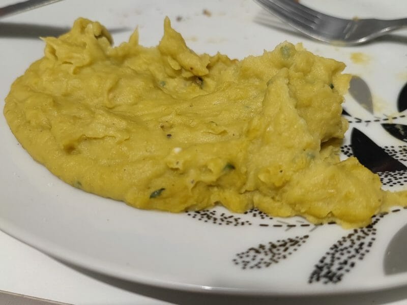 Cliquez pour zoomer ! Purée de pommes de terre et petits pois à la menthe Thermomix par angelina_46