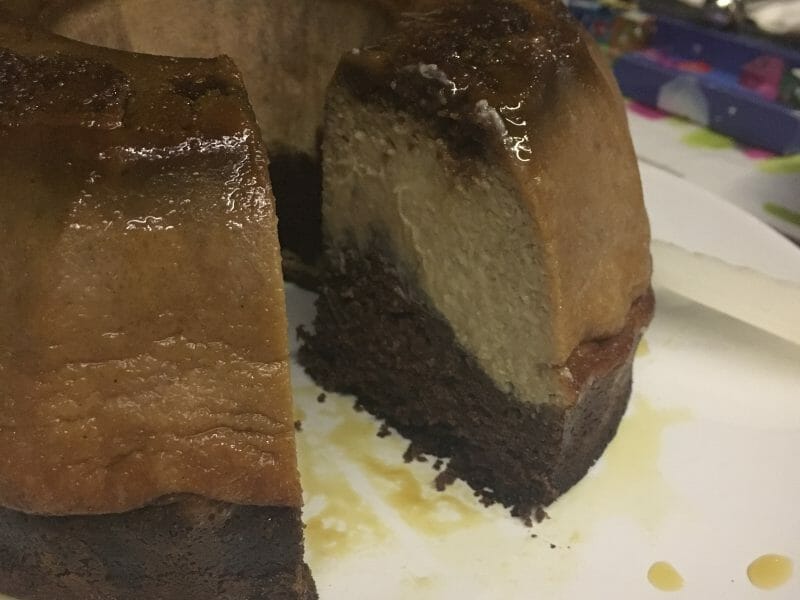 Cliquez pour zoomer ! Chocoflan Thermomix par Manuegif