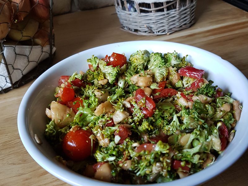 Cliquez pour zoomer ! Salade de brocolis Thermomix par Didoucaprice