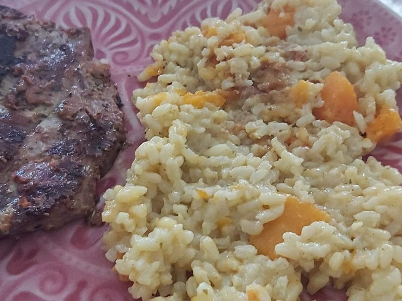 Cliquez pour zoomer ! Risotto au potimarron Thermomix par skylanterne