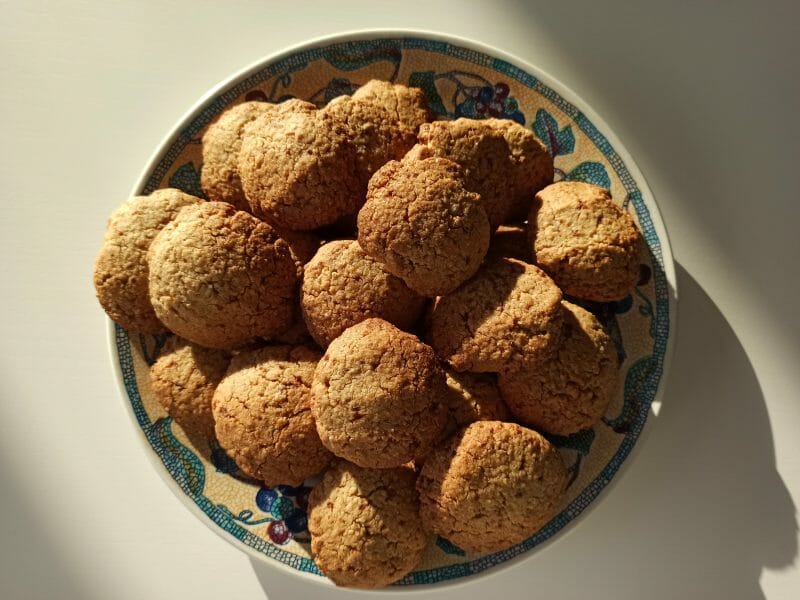 Cliquez pour zoomer ! Biscuits aux flocons d’avoine et amandes Thermomix par Sln1