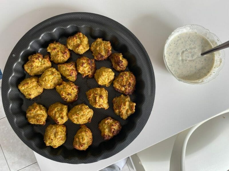 Cliquez pour zoomer ! Boulettes de poulet aux olives Thermomix par Sln1