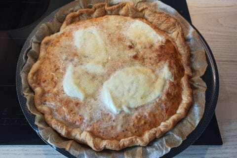 Cliquez pour zoomer ! Tarte au thon, tomate et moutarde Thermomix par Sln1