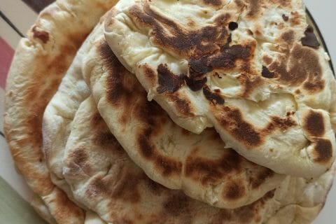 Cliquez pour zoomer ! Naans au fromage Thermomix par Sln1