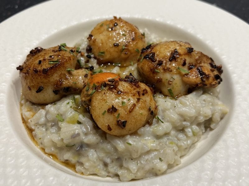 Cliquez pour zoomer ! Risotto champignons et courgettes Thermomix par karine_nette