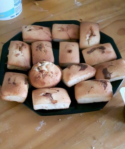Cliquez pour zoomer ! Financiers au Nutella Thermomix par Malouthea