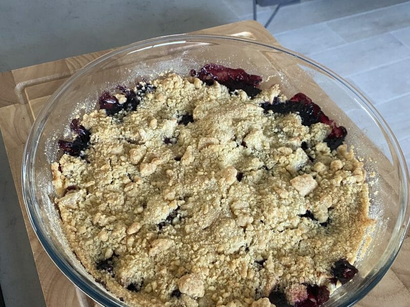 Cliquez pour zoomer ! Crumble aux Pommes Thermomix par lau_barret05
