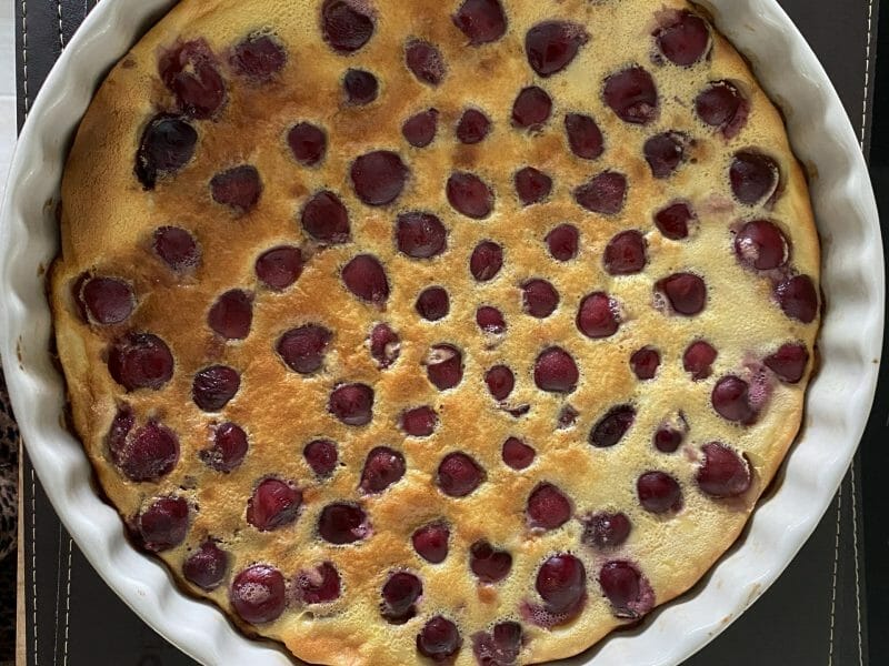 Cliquez pour zoomer ! Clafoutis aux cerises Thermomix par lau_barret05