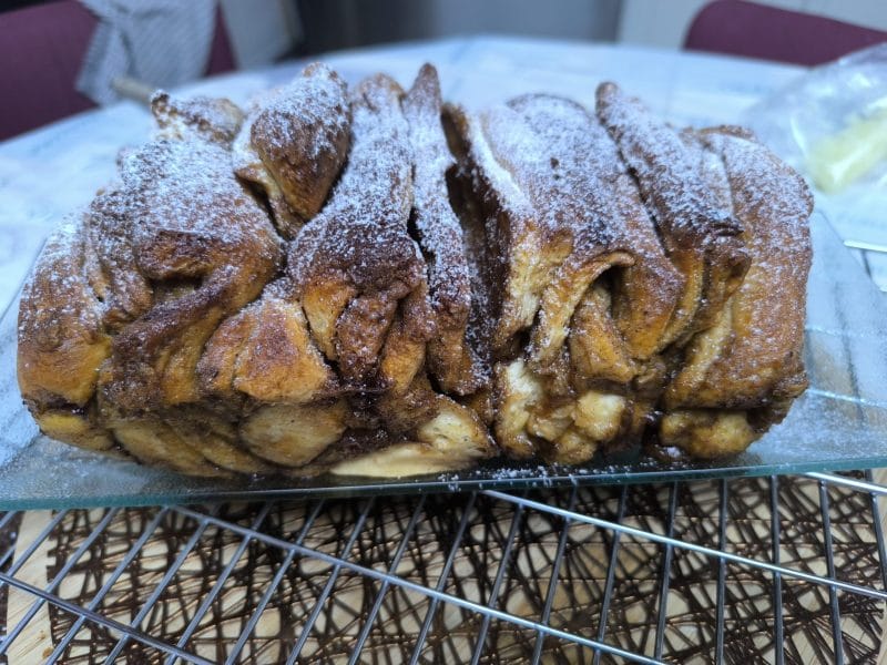 Cliquez pour zoomer ! Brioche à effeuiller à la cannelle Thermomix par luna1710