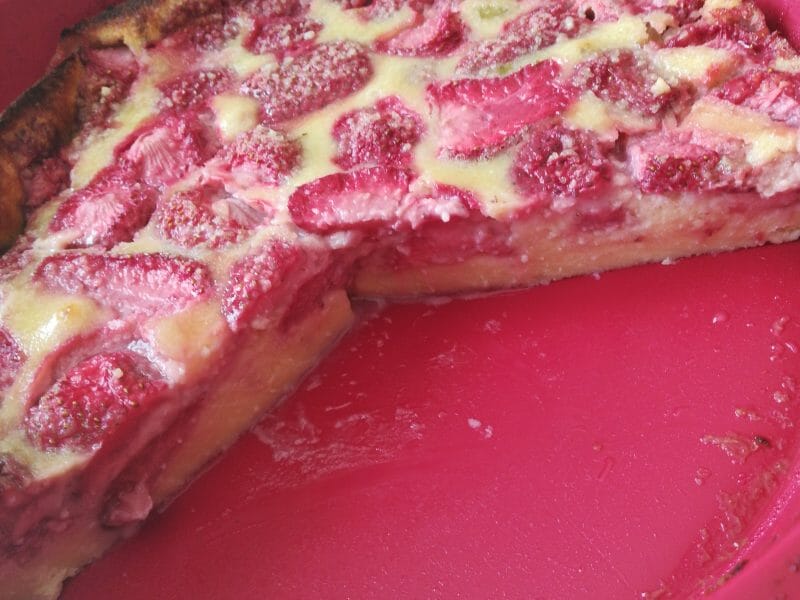 Cliquez pour zoomer ! Clafoutis aux fraises Thermomix par Didou2