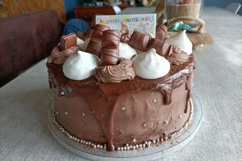 Cliquez pour zoomer ! Layer cake Kinder Bueno Thermomix par missgaga
