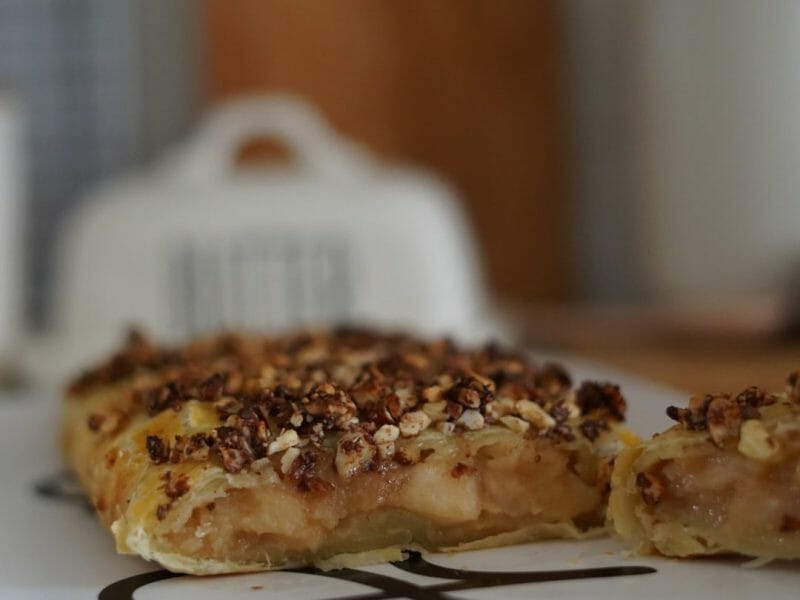 Cliquez pour zoomer ! Apfelstrudel (Strudel aux pommes) Thermomix par AudreyMtl