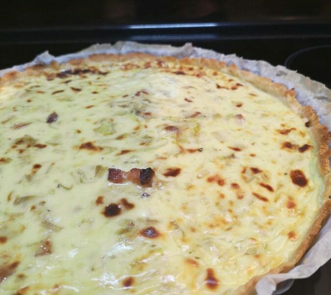 Cliquez pour zoomer ! Tarte fondante aux endives et au curry Thermomix par AudreyMtl