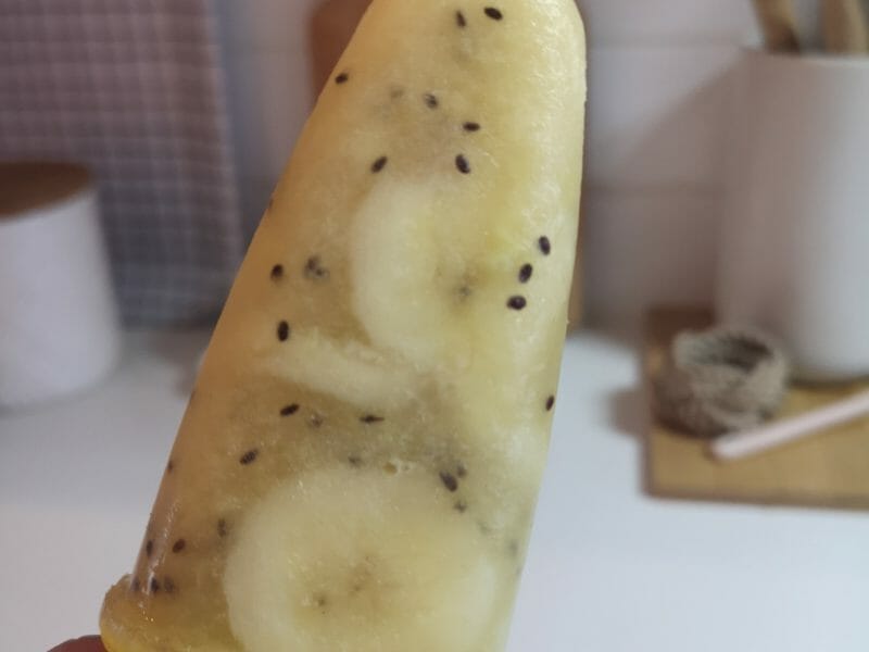 Cliquez pour zoomer ! Glace kiwi banane Thermomix par AudreyMtl