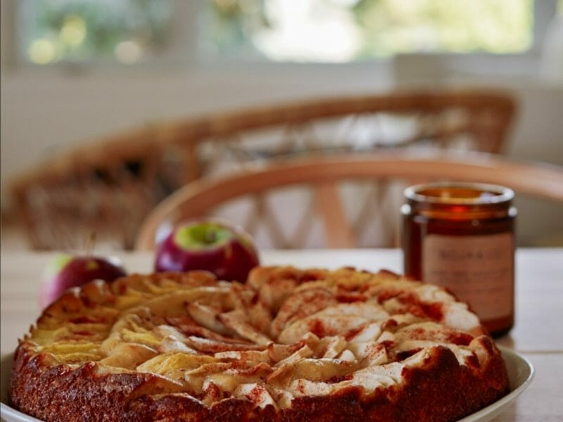 Cliquez pour zoomer ! Gâteau aux pommes et mascarpone Thermomix par AudreyMtl