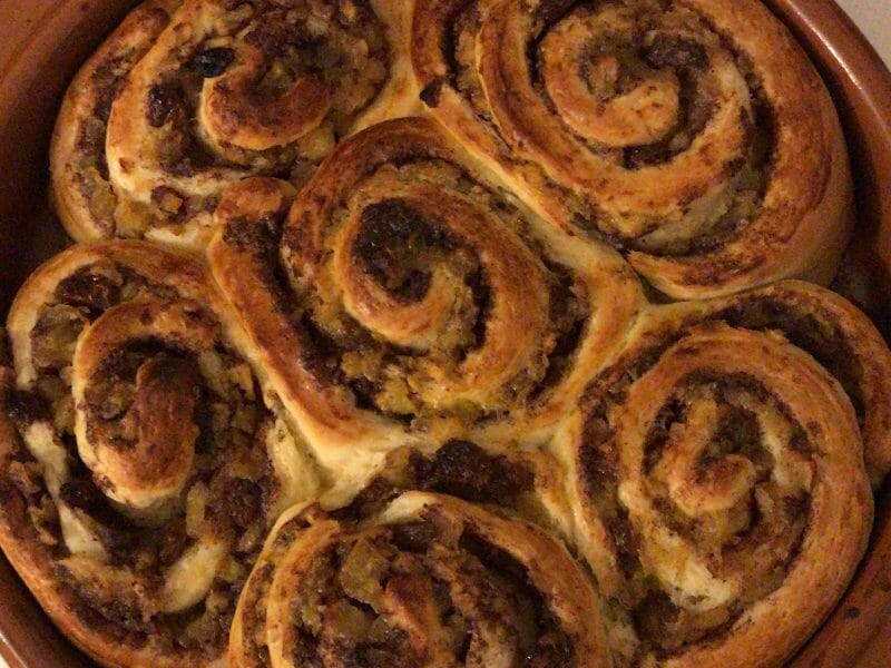 Cliquez pour zoomer ! Roulés aux pommes et à la cannelle Thermomix par sarahk