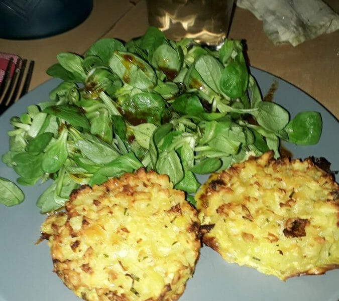 Cliquez pour zoomer ! Galettes de pommes de terre au four Thermomix par Farah2331