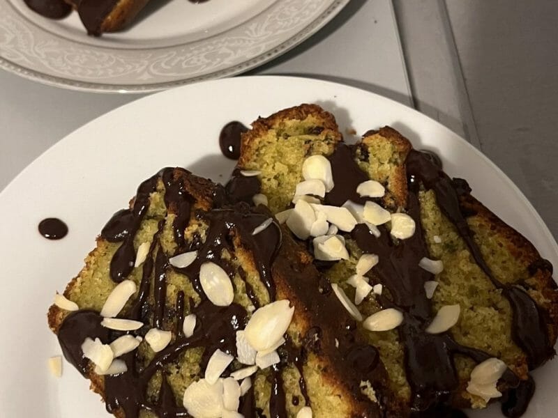 Cliquez pour zoomer ! Cake à la pistache Thermomix par ptitlu76