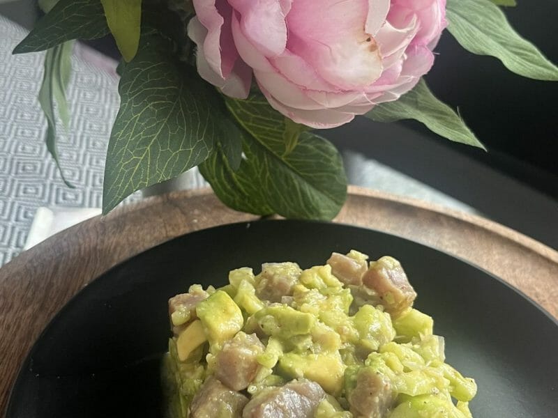 Cliquez pour zoomer ! Tartare de thon rouge Thermomix par ptitlu76