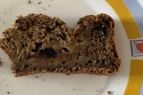 Cliquez pour zoomer ! Cake banane et pépites de chocolat Thermomix par evaa_5