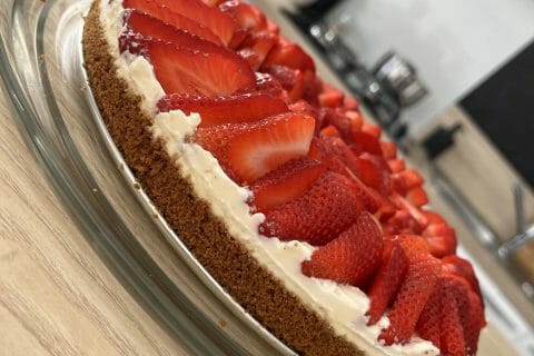 Cliquez pour zoomer ! Tarte aux fraises sans cuisson Thermomix par evaa_5