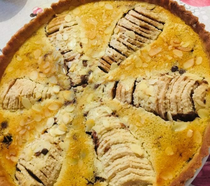 Cliquez pour zoomer ! Tarte poires et chocolat Thermomix par Habiba