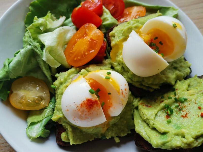 Cliquez pour zoomer ! Tartine avocat et oeuf mollet Thermomix par Gwladys - conseillère