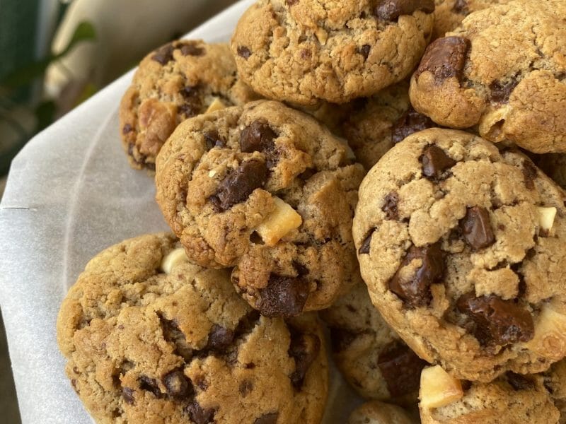 Cliquez pour zoomer ! Cookies beurre de cacahuète et pépites de chocolat Thermomix par mailys_34