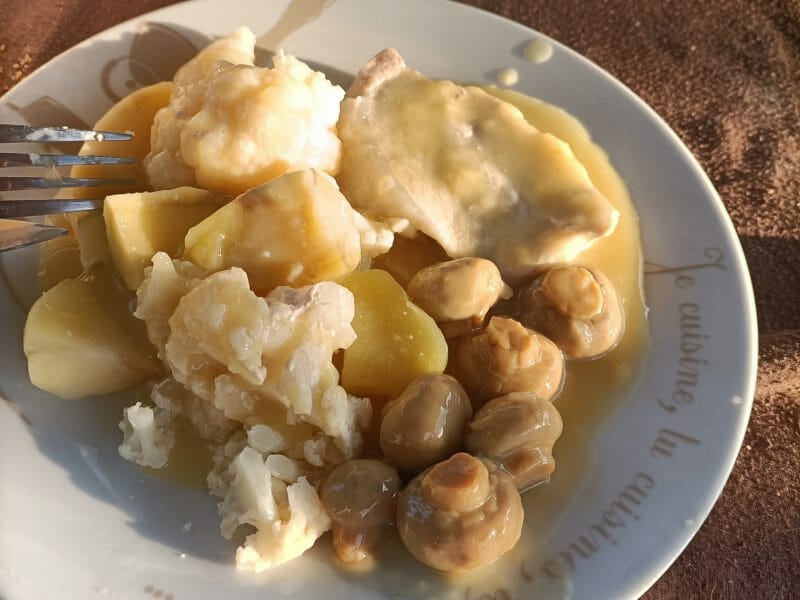 Cliquez pour zoomer ! Côtes de porc et sa sauce moutardée Thermomix par mamanetmadame