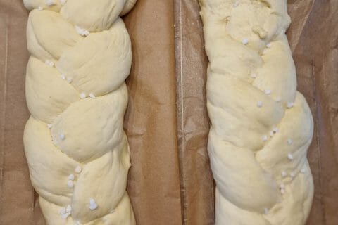Cliquez pour zoomer ! Brioche tressée à la mie filante Thermomix par juliie_19