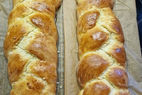 Cliquez pour zoomer ! Brioche tressée à la mie filante Thermomix par juliie_19