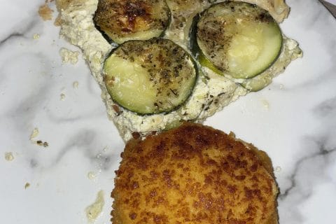 Cliquez pour zoomer ! Tarte courgettes et ricotta Thermomix par sarah59460