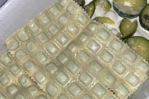 Cliquez pour zoomer ! Gratin de ravioles aux courgettes Thermomix par sarah59460