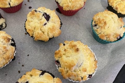 Cliquez pour zoomer ! Muffins aux myrtilles Thermomix par sarah59460