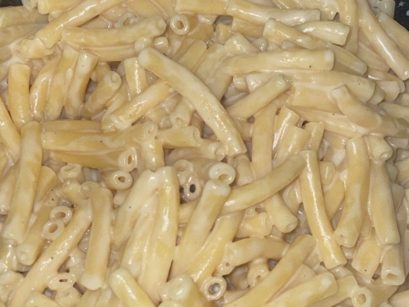 Cliquez pour zoomer ! Macaroni sauce Alfredo Thermomix par sarah59460